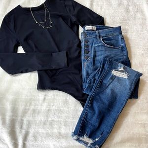 A&F CURVE LOVE SKINNY 👖